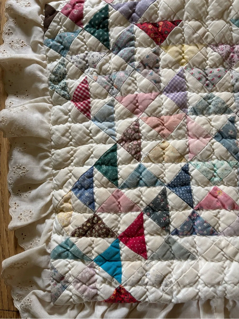 Patchwork Pillow (handmade)